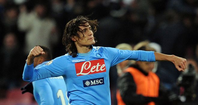 Edinson Cavani: Confident Napoli can dash Chelsea's European dream