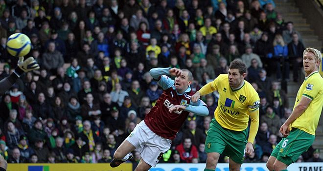 Grant Holt put Norwich on their way to a comfortable success, before missing from the spot