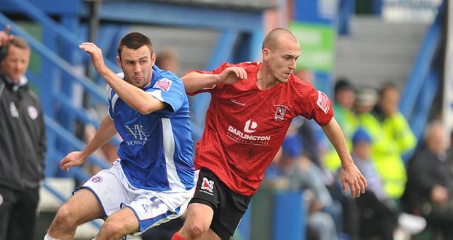 Lowry (left): Back with Spireites