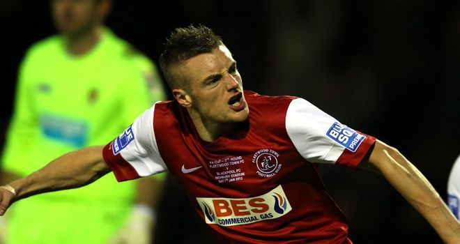Jamie Vardy: Being chased by a host of clubs