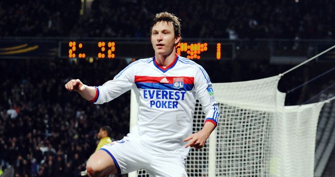 Kim Kallstrom: Has agreed to join Spartak Moscow from Lyon