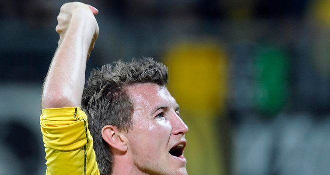 Mads Junker: On the mark for Roda JC in their win over AZ Alkmaar