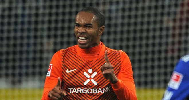 Naldo: Wants to play for Brazil in his homeland at the 2014 World Cup
