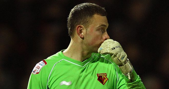 Scott Loach: Close to joining Ipswich after agreeing a fee with Watford