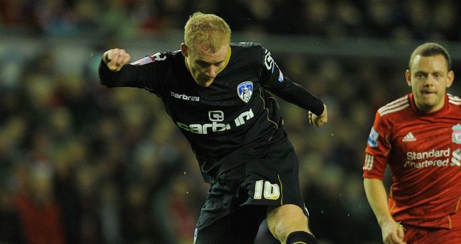 Simpson: Determined to reach Wembley