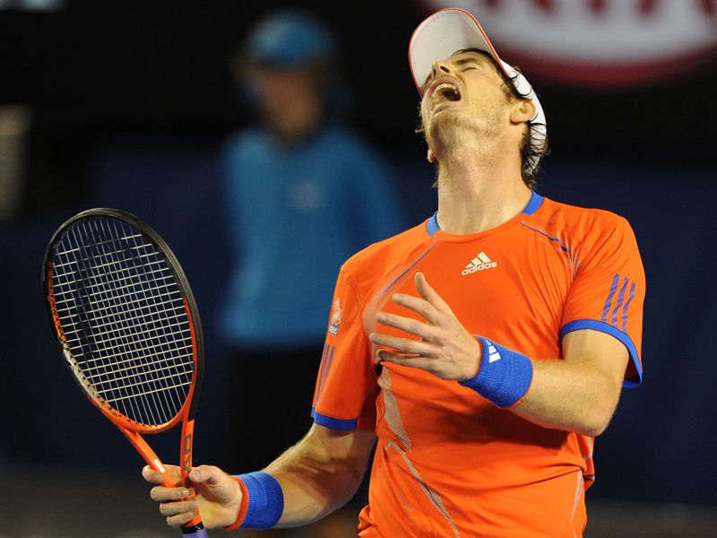 Murray starts off the 2012 season where he left off in 2011, making the semi-final of the Australian Open, but losing to Djokovic 6-3,3-6,6-7(4-7),6-1,7-5.