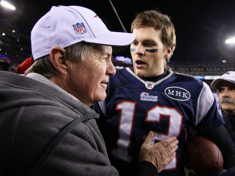 Head coach Bill Belichick and Brady have been mainstays for the Patriots over the last decade.