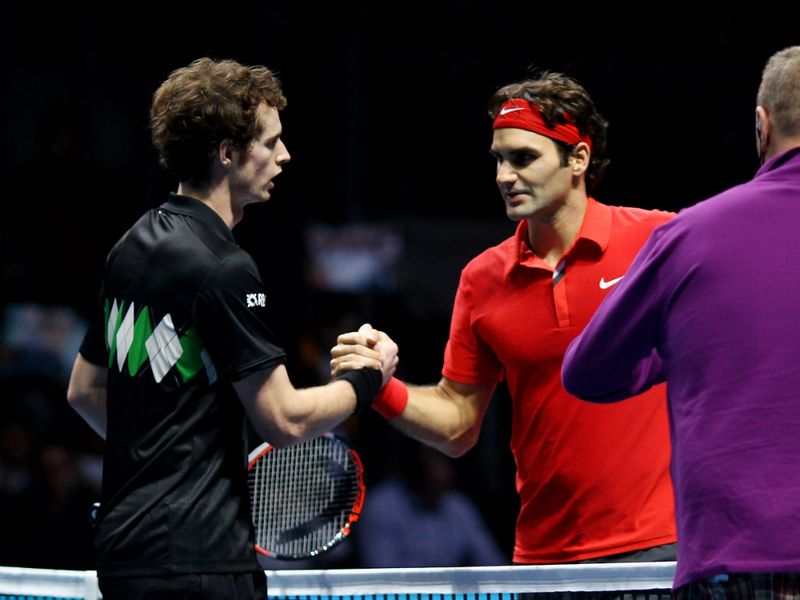 Despite losing to Roger Federer in the 2010 ATP Tour Finals group stages, Andy Murray makes it to the semis where he loses a three hour epic to Nadal.