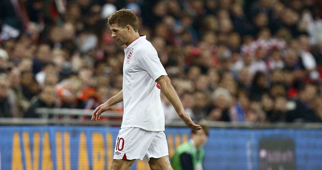 Steven Gerrard: Limped off after just 33 minutes of England's midweek friendly against The Netherlands