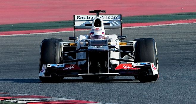 Kamui Kobayashi: Set fastest time in practice