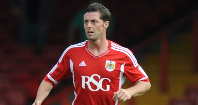 Jamie McAllister: Bristol City defender would prefer to push for promotion but is relishing survival scrap