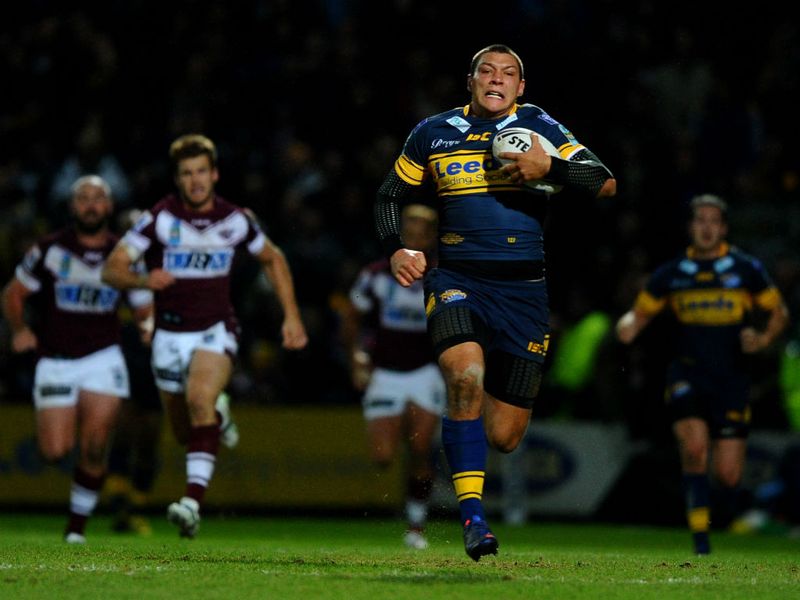 Manly looked set to hit back until Ryan Hall picked off a pass and went the length of the field...