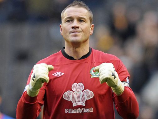 Paul Robinson: Has lost his place in the Blackburn side to Jake Kean