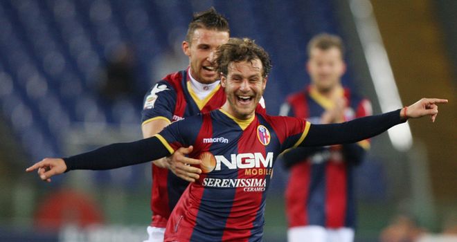 Alessandro Diamanti: Curled home a free-kick to win the game for Bologna