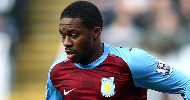 Charles N'Zogbia: Aston Villa winger is to see a specialist in Paris about a knee injury