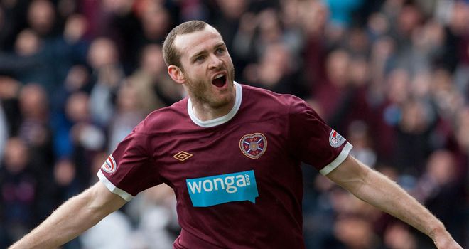 Craig Beattie: Striker is leaving Hearts and has been linked with the newco Rangers