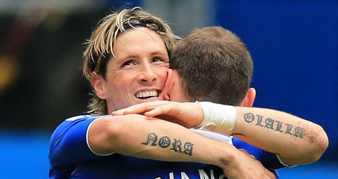 Fernando Torres: Relief after scoring brace against Leicester