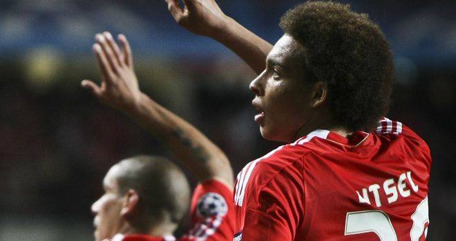 Axel Witsel: Is good enough to play in Europe's top leagues, according to his manager Manuel Rui Costa