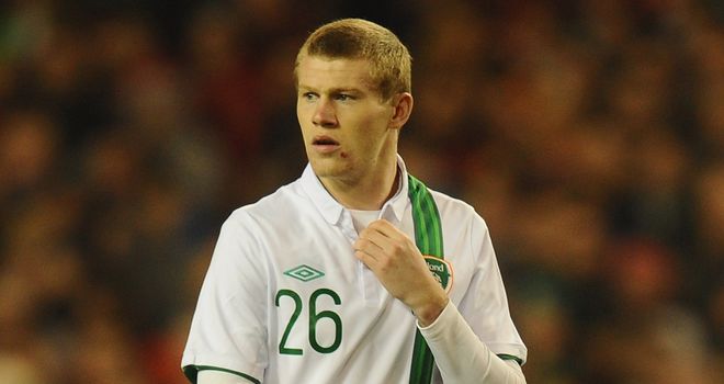 James McClean: Frustrated at being left on the bench against Kazakhstan