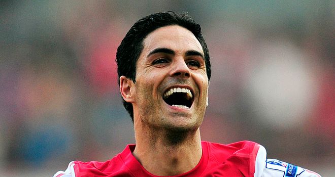 Mikel Arteta: Will miss the rest of the season after suffering an ankle injury against Wigan on Monday