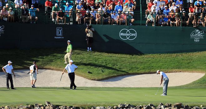 The 18th hole at Bay Hill
