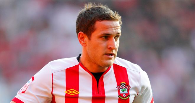 Sharp: Scored twice for Saints