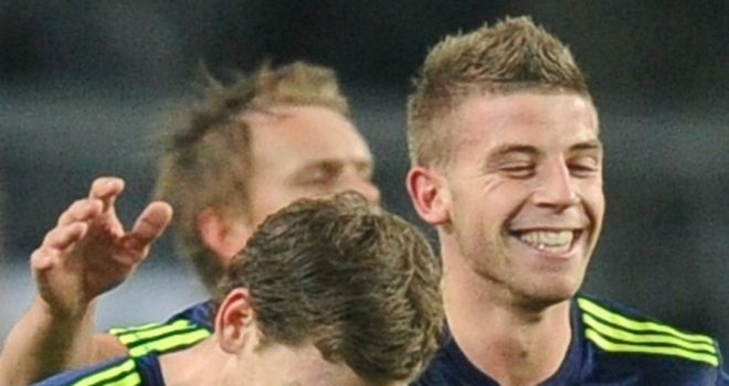 Jan Vertonghen (l): Would prove a good fit at Spurs, according to Toby Alderweireld (r)