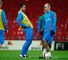 Robin van Persie and Arjen Robben: Played roles in England's downfall at Wembley on Wednesday