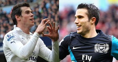 Bale and van Persie: Key men for north London rivals