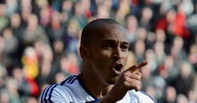 Odemwingie: Celebrates his winning goal