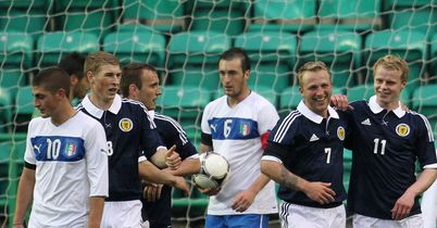 Mackay-Steven: Had equalised for Scotland Under-21s