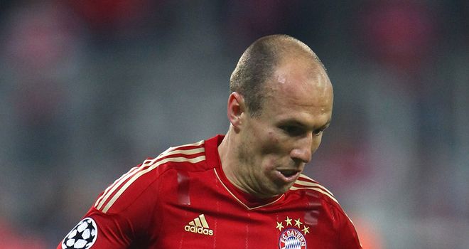 Arjen Robben: Scored from the spot in the first half against Real Madrid
