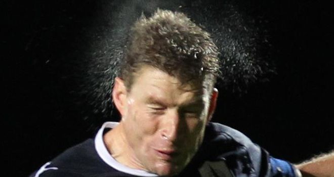 Darren Dods: Falkirk defender was sent off in the 2-1 defeat by Livingston