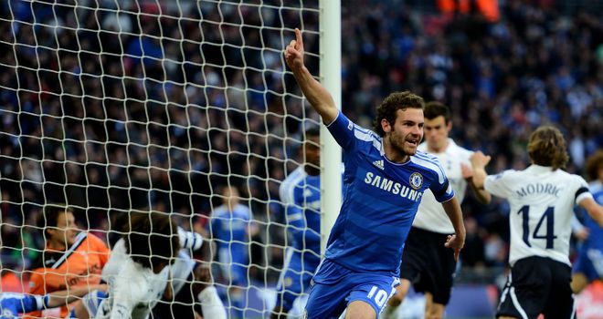Juan Mata: Scored controversial goal