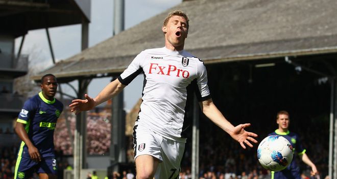 Pavel Pogrebnyak: Hoping to remain in England and is still talking with Fulham