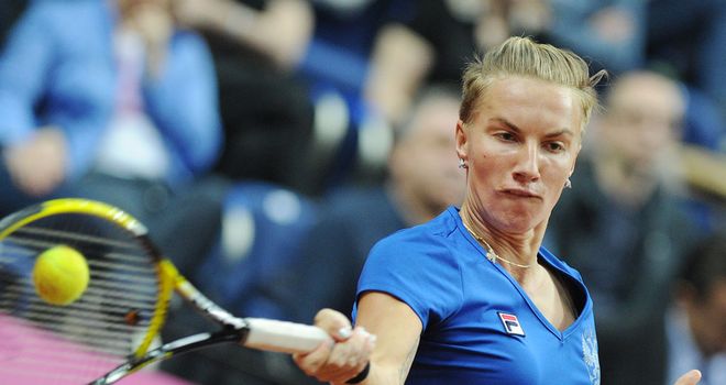 Svetlana Kuznetsova: Forced to retire in her match with Irina-Camelia Begu
