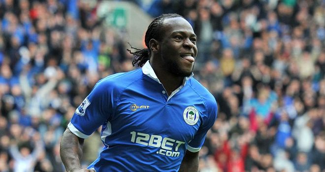 Victor Moses: Wigan winger has been offered a double-your-money deal to keep him out of Chelsea's clutches