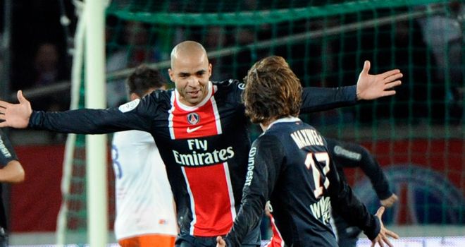 Alex scored the winning goal for Paris Saint-Germain at home to Marseille
