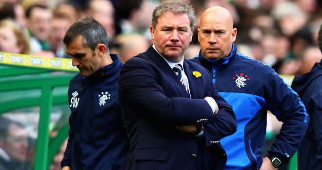 Ally McCoist: Determined to rebuild newco Rangers and feels for the club's fans