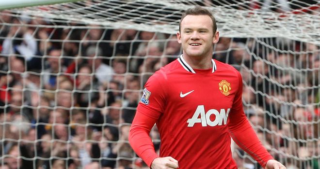 Wayne Rooney: Needs one more goal to tie George Best and Dennis Viollet as United's fourth-highest goalscorer
