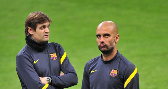 Tito Vilanova: Backed by Pep Guardiola to do a good job as Barcelona boss