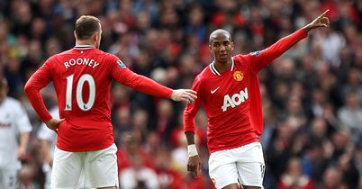 Young: Celebrates his strike