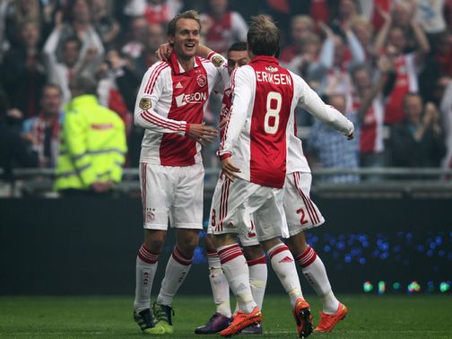 Siem de Jong: Seventh goal of the season in Ajax victory