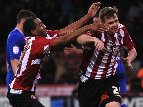 Porter (right): Netted the winning goal