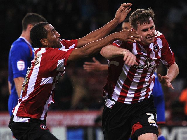 Porter (right): Netted the winning goal