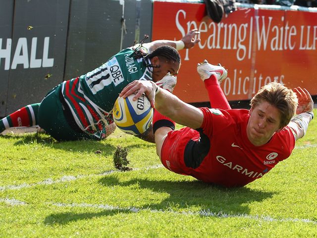 David Strettle: Had to be carried off