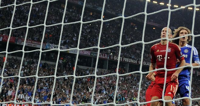 Arjen Robben: Saw his poor penalty saved by former team-mate Petr Cech