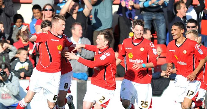 Adam Dugdale: Crucial goal
