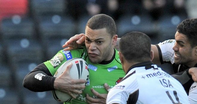 Danny Williams: enjoyed a brief spell in rugby union with Newcastle Falcons
