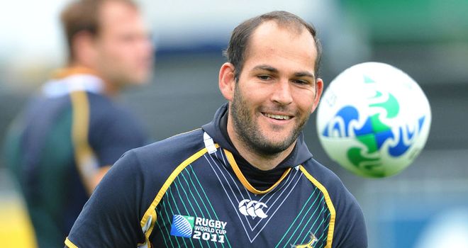 Fourie du Preez: available for the three Tests in South Africa
